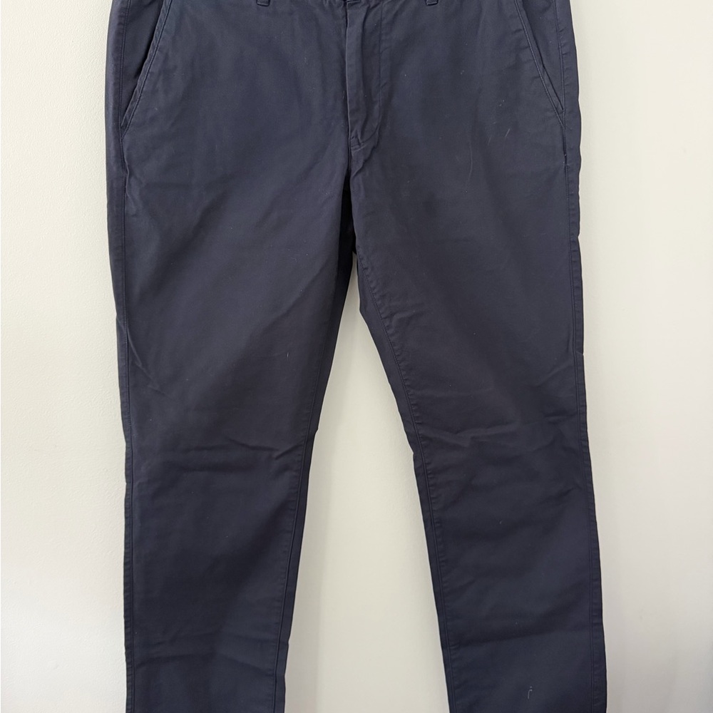 Bonobos Navy Chinos - Slim Straight Fit